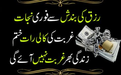 Rizq Ki Bandish Se Fori Nijat K Liye Rohani Amal | Wazifa For Increase In Rizq Wealth And Financial Help