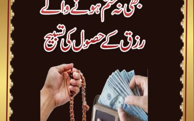 Kabhi Na Khatam Hone Waly Rizq K Hasool Ki Tasbeeh | Tasbeeh Parhne Ka Kamal | Wazifa For Rizq