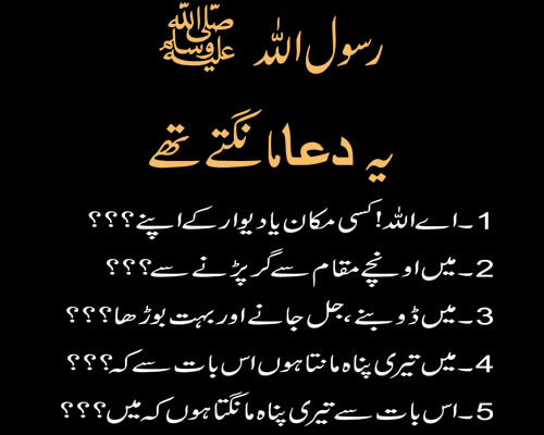 Rasoolullah (S.A.W) Ki Dua | Beautiful Dua Of Prophet Muhammad (S.A.W) | Islamic Dua