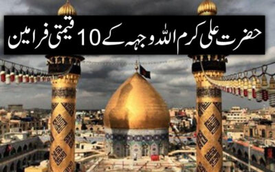 Hazrat Ali A.S K 10 Farman